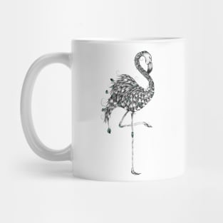 Poetic Flamingo Mug